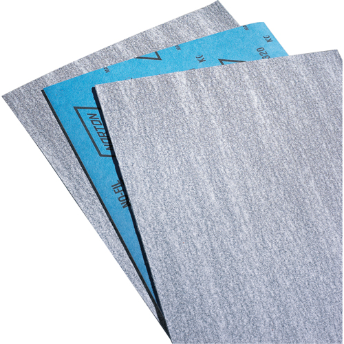 Papier abrasif en feuilles de papier - No-Fil Durite A475, 9" x 11", Grain P80-B, Carbure de silicium NRZ Safety Inc.