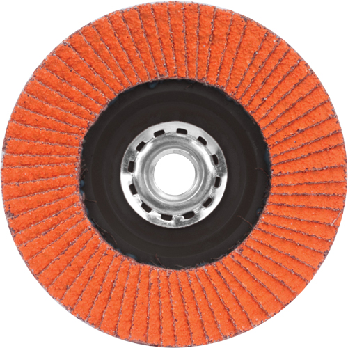 Flap Discs - Quick Trim SG Blaze R980P, 7" x 5/8"-11, Type 27, 40 Grit, Ceramic NRZ Safety Inc.
