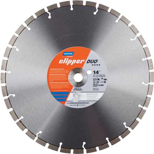 Clipper&reg; Duo Segmented Saw Blade NRZ Safety Inc.