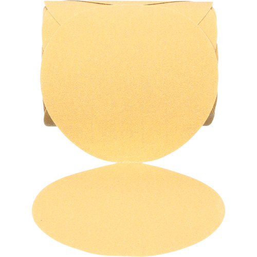 Disque abrasif dor&eacute; en rouleau 216U Stikit, 6" dia., Grain 80, Oxyde d'aluminium NRZ Safety Inc.
