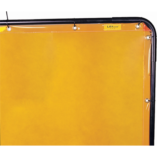Welding Screen and Frame, Yellow, 6' x 6' NRZ Safety Inc.