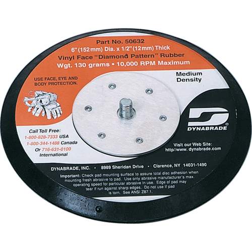 Vacuum Backing Pad NRZ Safety Inc.