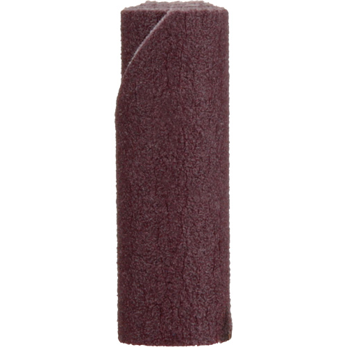 Standard Abrasives Straight Cartridge Roll, 80 Grit, 1/2" Dia., Aluminum Oxide, 1-1/2" L, 1/8" Arbor NRZ Safety Inc.