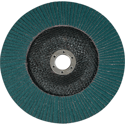 Flap Wheels - 577F Flap Discs, 4-1/2" x 7/8", Type 29, 36 Grit, Zirconium NRZ Safety Inc.
