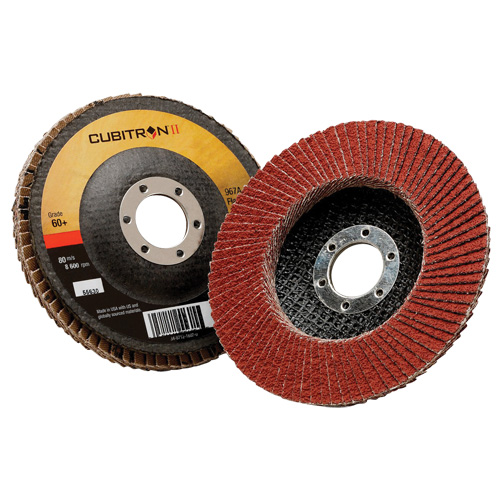 Disque &agrave; lamelles 967A T29 Cubitron II, 4-1/2" x 7/8", Type 29, Grain 40+, C&eacute;ramique NRZ Safety Inc.