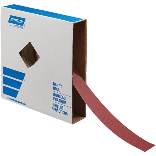 Metal Sanding Roll, Aluminum Oxide, 2" W x 150' L, 60 Grit NRZ Safety Inc.