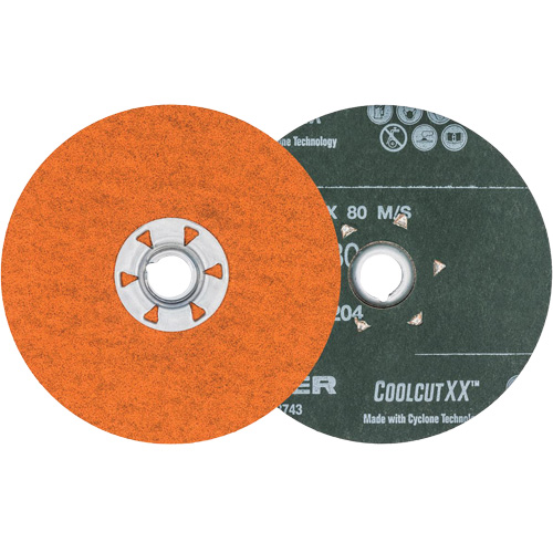 Disque de sablage Coolcut XX, 4-1/2" dia., Grain 80, C&eacute;ramique NRZ Safety Inc.