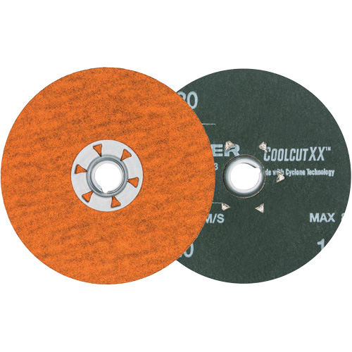 Disque de sablage Coolcut XX, 4-1/2" dia., Grain 120, C&eacute;ramique NRZ Safety Inc.