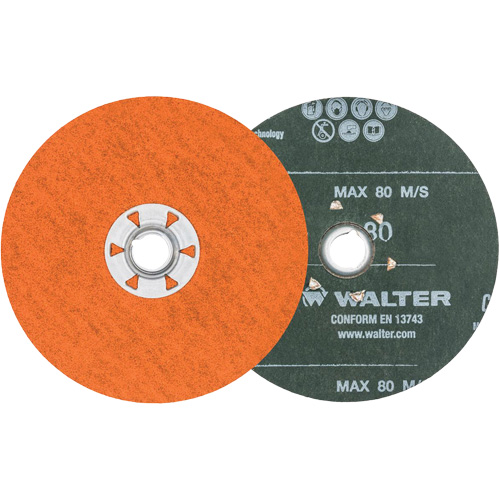 Coolcut XX Sanding Disc, 5" Dia., 80 Grit, Ceramic NRZ Safety Inc.