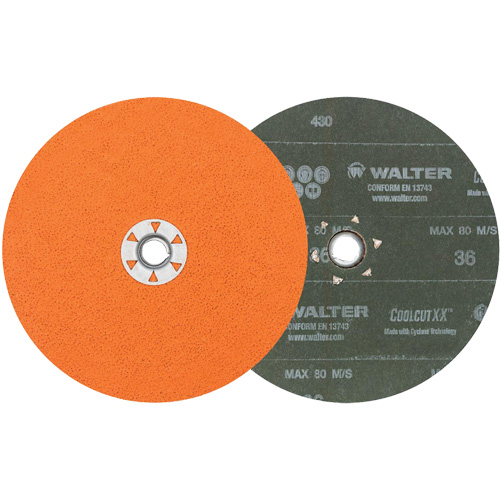 Disque de sablage Coolcut XX, 7" dia., Grain 36, C&eacute;ramique NRZ Safety Inc.