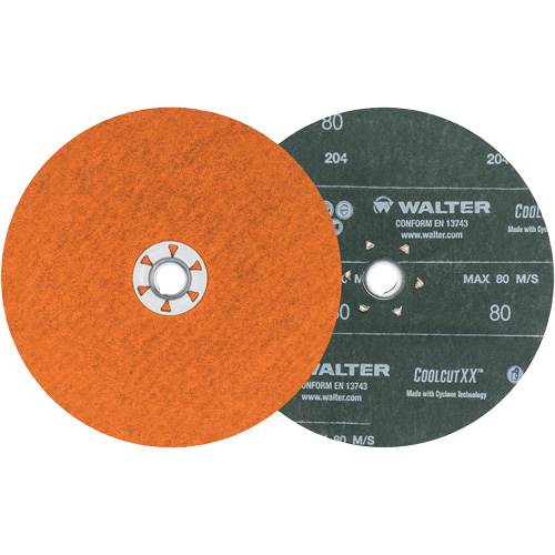 Disque de sablage Coolcut XX, 7" dia., Grain 80, C&eacute;ramique NRZ Safety Inc.