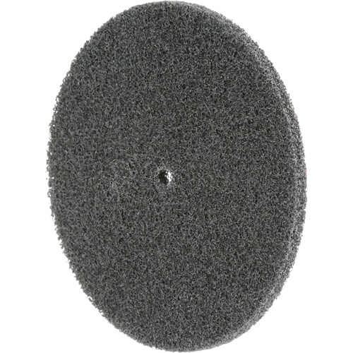 Meule unitaris&eacute;e EXL Scotch-Brite, 5" x 1/4", Arbre de 1/4", Grain de Fin, Carbure de silicium NRZ Safety Inc.