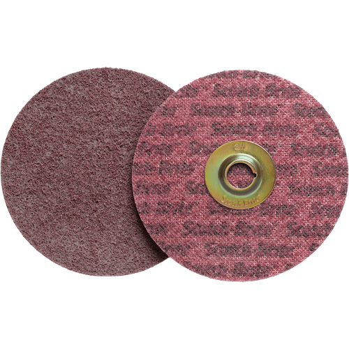 Scotch-Brite Roloc Surface Conditioning Disc, 2" Dia., Medium Grit, Aluminum Oxide NRZ Safety Inc.