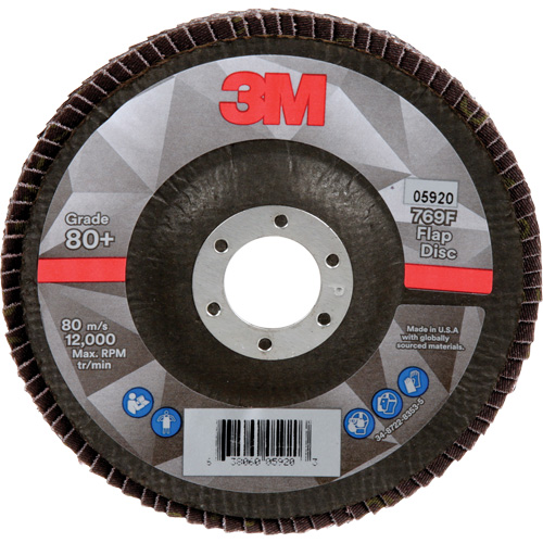 769F Flap Disc, 5" x 7/8", Type 29, 80+ Grit, Ceramic NRZ Safety Inc.