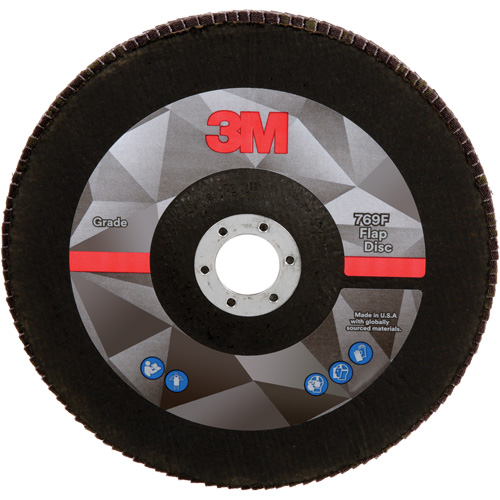 769F Quick Change Flap Disc, 7" x 7/8", Type 27, 80+ Grit, Aluminum Oxide/Ceramic NRZ Safety Inc.