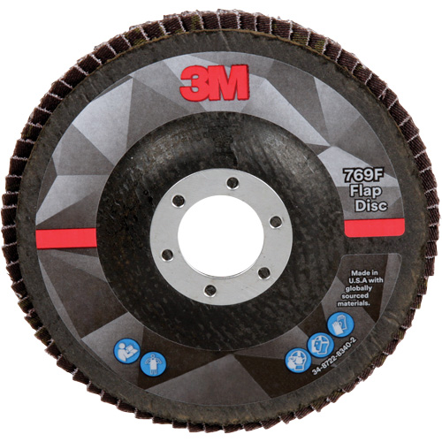 769F Quick Change Flap Disc, 5" x 7/8", Type 27, 40+ Grit, Ceramic NRZ Safety Inc.