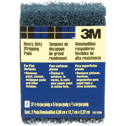 Heavy-Duty Stripping Pads, Aluminum Oxide, 3-1/2" x 5", Coarse Grit NRZ Safety Inc.