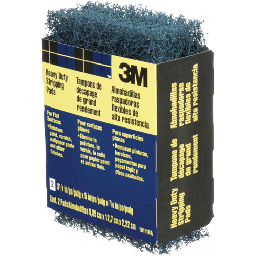 Heavy-Duty Stripping Pads, Aluminum Oxide, 3-1/2" x 5", Coarse Grit NRZ Safety Inc.