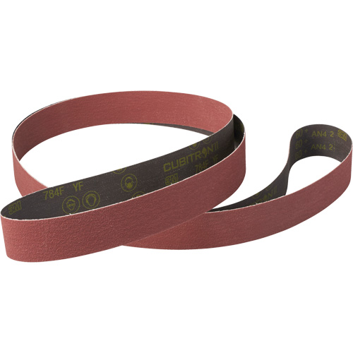 Courroie en toile 784F Cubitron II , 3/4" la x 18" lo, C&eacute;ramique, Grain  NRZ Safety Inc.
