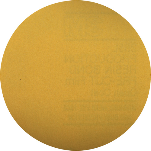 Disque &agrave; pellicule dor&eacute;e Hookit, dia 6", Grain P120, Oxyde d'aluminium, 2 mils NRZ Safety Inc.