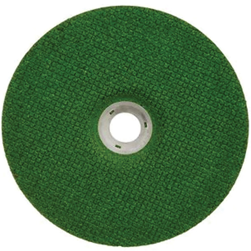 Green Corps Depressed Centre Wheel, 7" x 1/8", 7/8" Arbor, Ceramic, Type 27 NRZ Safety Inc.