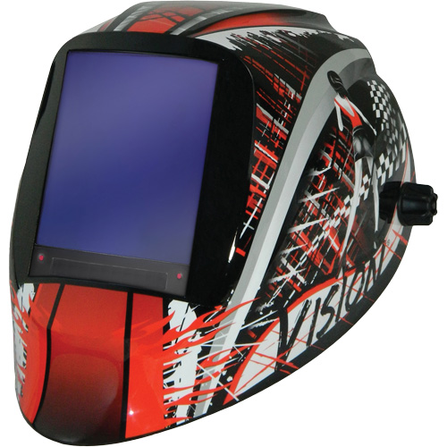 ArcOne&reg; Vision&reg; Hood, 4.25" L x 4" W View Area, 5 - 13 Shade Range NRZ Safety Inc.