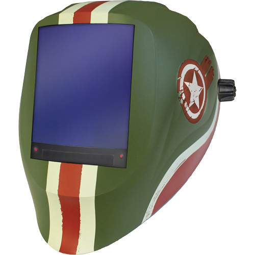 ArcOne&reg; Vision&reg; Hood, 4.25" L x 4" W View Area, 5 - 13 Shade Range NRZ Safety Inc.