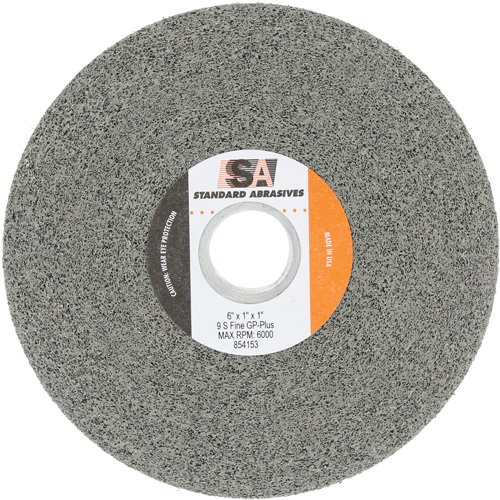 Standard Abrasives General Purpose Plus Wheel, 6" x 1", 1" Arbor, Silicon Carbide NRZ Safety Inc.