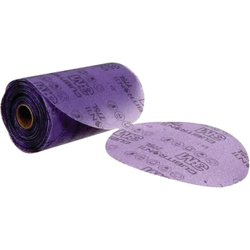 Cubitron II Stikit Film Disc Roll 775L, 6" Dia., 220+ Grit, Ceramic NRZ Safety Inc.