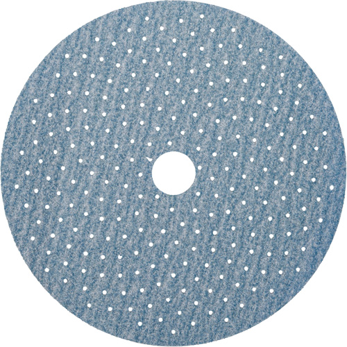 Dry Ice Multi-Air Cyclonic A975 H&L Center Hole Vacuum Disc, 6" Dia., P280 Grit, Ceramic Alumina NRZ Safety Inc.