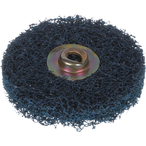 Disque HS &agrave; changement rapide pour polissage et m&eacute;lange, 2" dia., Grain Moyen, Oxyde d'aluminium NRZ Safety Inc.