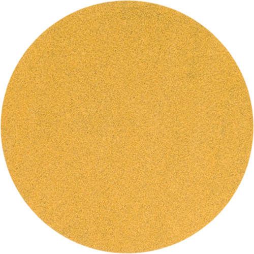 Yellow Hook & Loop Sanding Disc, 5" Dia., P220 Grit, Aluminum Oxide NRZ Safety Inc.