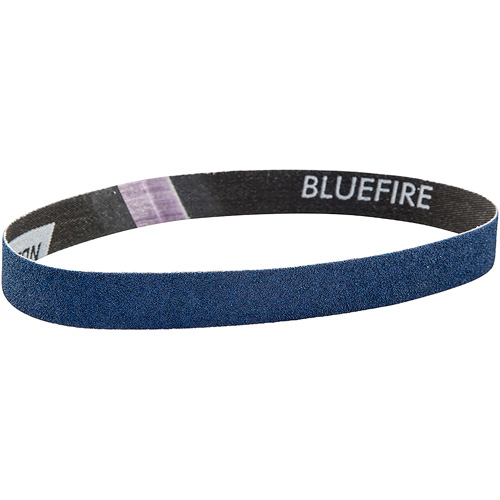 BlueFire&reg; File Belt, 3/4" W x 20-1/2" L, Zirconia Alumina, 120 Grit NRZ Safety Inc.