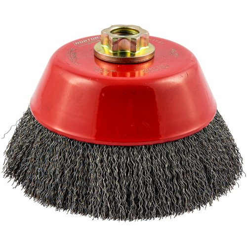 Brosse-boisseau &agrave; fils cr&ecirc;p&eacute;s NRZ Safety Inc.