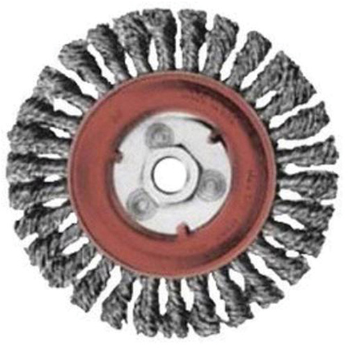 Roue compl&egrave;te de c&acirc;ble de torsion, Dia. 5", Fils 0,02", Arbre 5/8"-11, Acier NRZ Safety Inc.