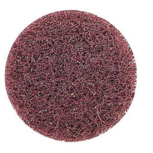 Bear-Tex&reg; High Strength Non-Woven Quick-Change Buffing Disc, 2" Dia., Medium Grit, Aluminum Oxide NRZ Safety Inc.