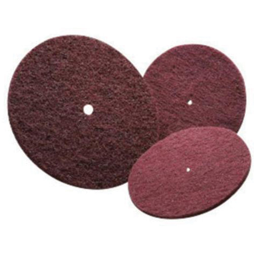 Bear-Tex&reg; High Strength Non-Woven Disc, 6" Dia., Very Fine Grit, Aluminum Oxide NRZ Safety Inc.