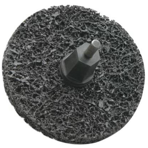 Bear-Tex&reg; Rapid Strip Non-Woven Quick-Change Disc, 3" Dia., Extra Coarse Grit, Silicon Carbide NRZ Safety Inc.