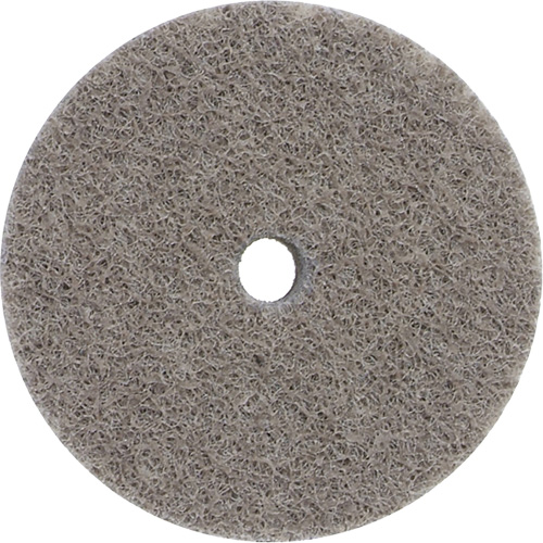 Bear-Tex&reg; Non-Woven Unified Wheel, 3" x 1/4", 3/8" Arbor, Fine Grit, Aluminum Oxide NRZ Safety Inc.