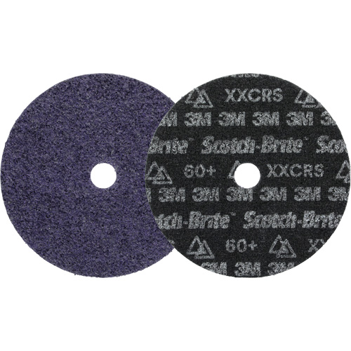 Disque de conditionnement des surfaces de pr&eacute;cision Scotch-Brite, HD-DH, 7" dia., Grain Tr&egrave;s grossier, C&eacute;ramique NRZ Safety Inc.