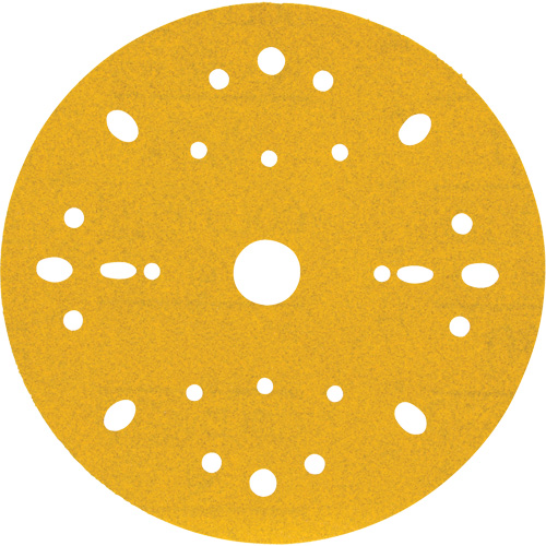 Disque abrasif dor&eacute; Hookit, dia 6", Grain 180, Oxyde d'aluminium, Poids C NRZ Safety Inc.