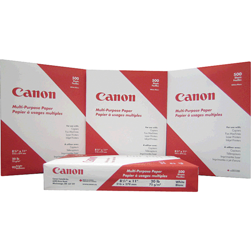 Papier pour copies a usage multiple, 8-1/2" x 11", 20 lb, Blanc NRZ Safety Inc.