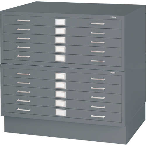 Steel Plan Files, 5 Drawers, 40-3/8" W x 29-3/8" D x 16-1/2" H NRZ Safety Inc.