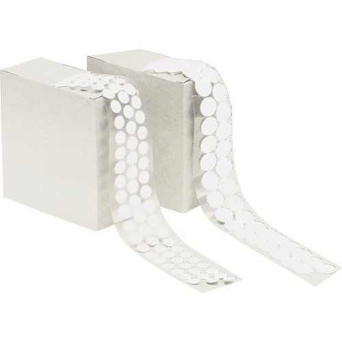 Fastener Dots, Loop, 1/2" Dia., Adhesive, Black NRZ Safety Inc.