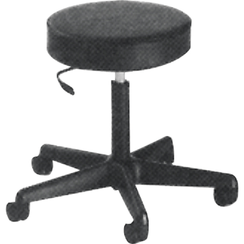 Tabouret de travail de s&eacute;rie 900, Mobile, Ajustable, , Tissu Si&egrave;ge, Noir NRZ Safety Inc.