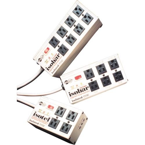Isobar&reg; Premium Surge Suppressors, 4 Outlets, 3330 J, 1440 W, 6' Cord NRZ Safety Inc.