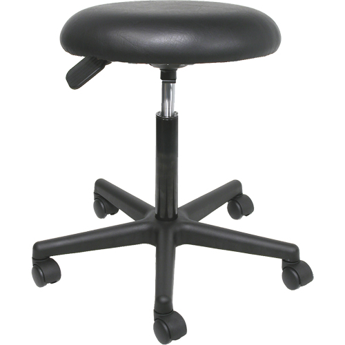 Pneumatic Swivel Stools, Mobile, Adjustable Height, 275 lbs. Capacity NRZ Safety Inc.