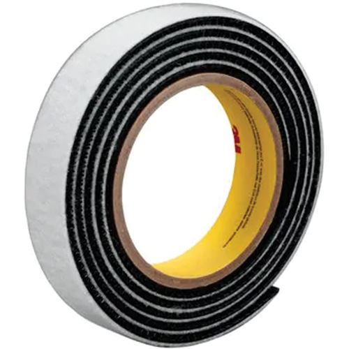 Dual Lock Reclosable Fastener, Self-Mating, 50 yds x 1", Sew-On, Black NRZ Safety Inc.
