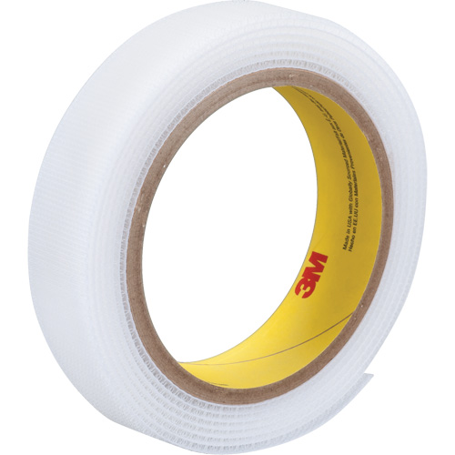 Attache, Boucle, 50 vg x 3/4", Cousu, Blanc NRZ Safety Inc.
