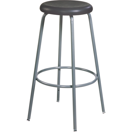 Tabouret de s&eacute;rie 500, Stationnaire, Ajustable, 20" - 28", Polyur&eacute;thane Si&egrave;ge, Noir NRZ Safety Inc.